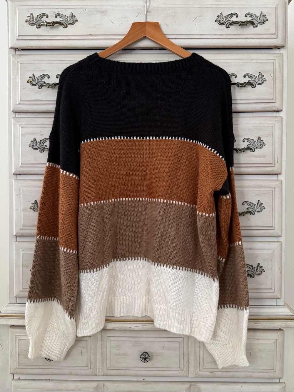 Vici Fall Colorblock Sweater - Picture 4 of 6